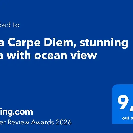 Carpe Diem, Stunning With Ocean View Villa *